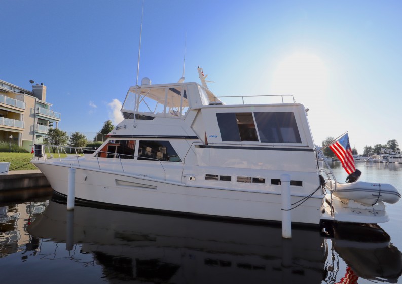 Adventure Us Yacht For Sale 48 Viking Yachts Michigan City In Denison Yacht Sales