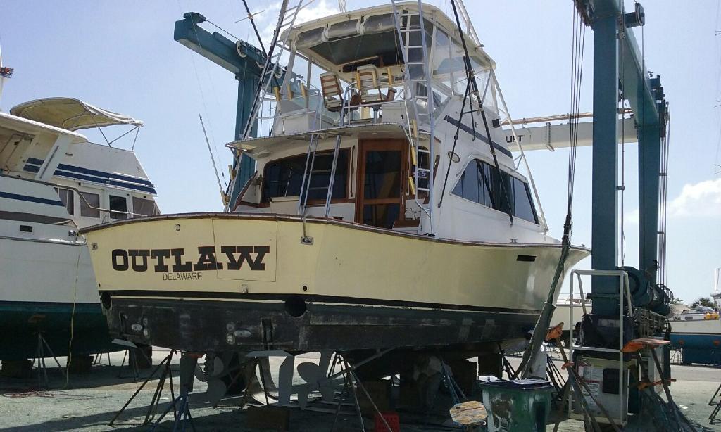 Outlaw Yacht For Sale 55 Ocean Yachts Fort Pierce Fl Denison Yacht Sales
