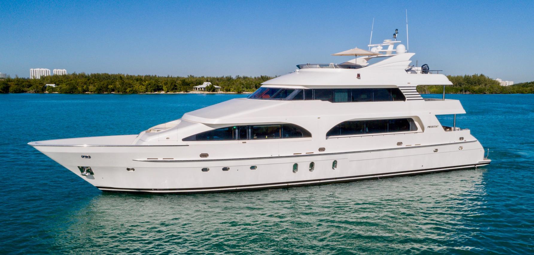 meaning of presidential yachts